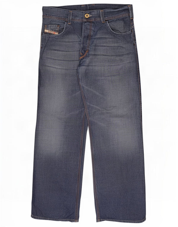 Diesel Mens Loose Jeans W33 L30 Blue Cotton