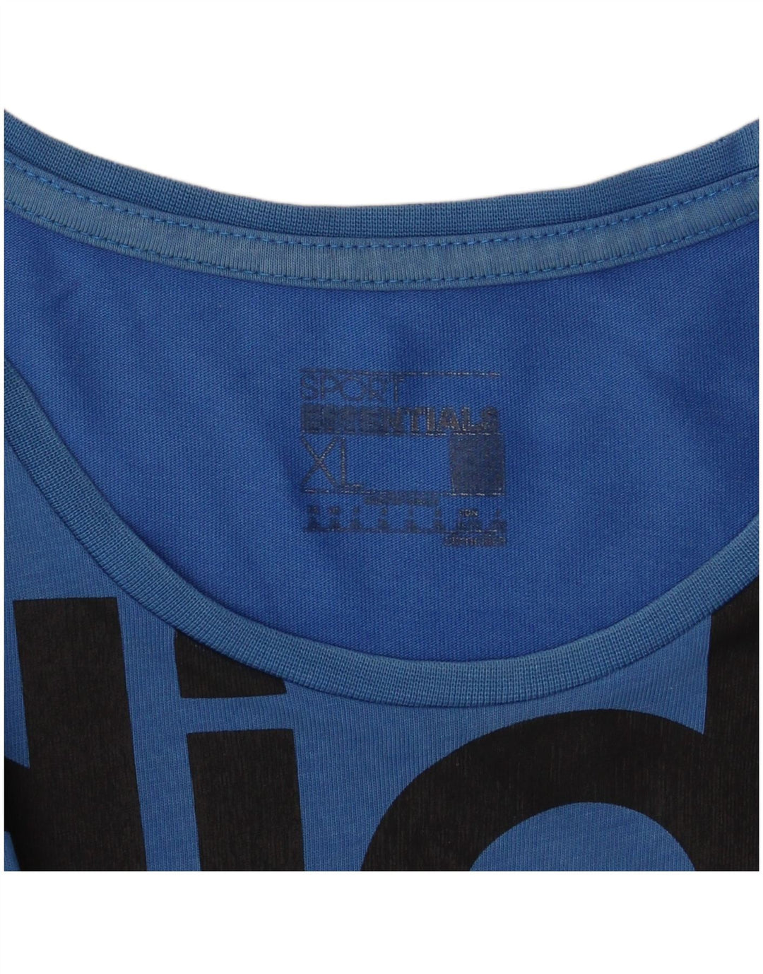 Adidas Mens Climalite Graphic T-Shirt Top XL Blue