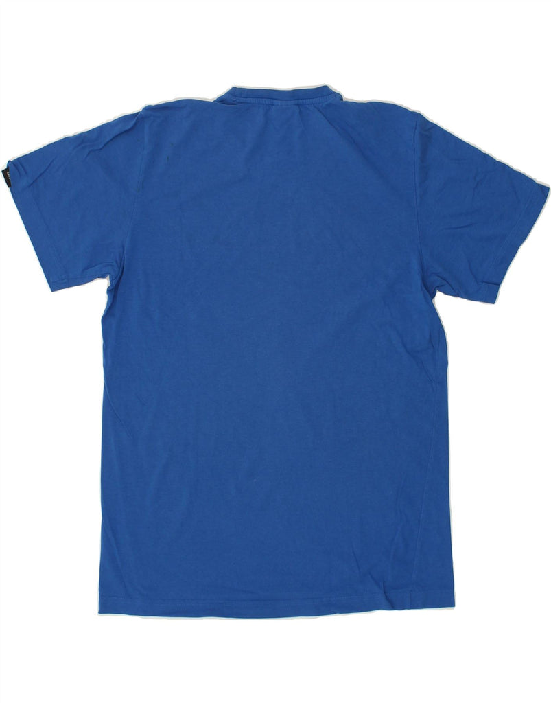 ADIDAS Mens Graphic T-Shirt Top Medium Blue Cotton | Vintage Adidas | Thrift | Second-Hand Adidas | Used Clothing | Messina Hembry 
