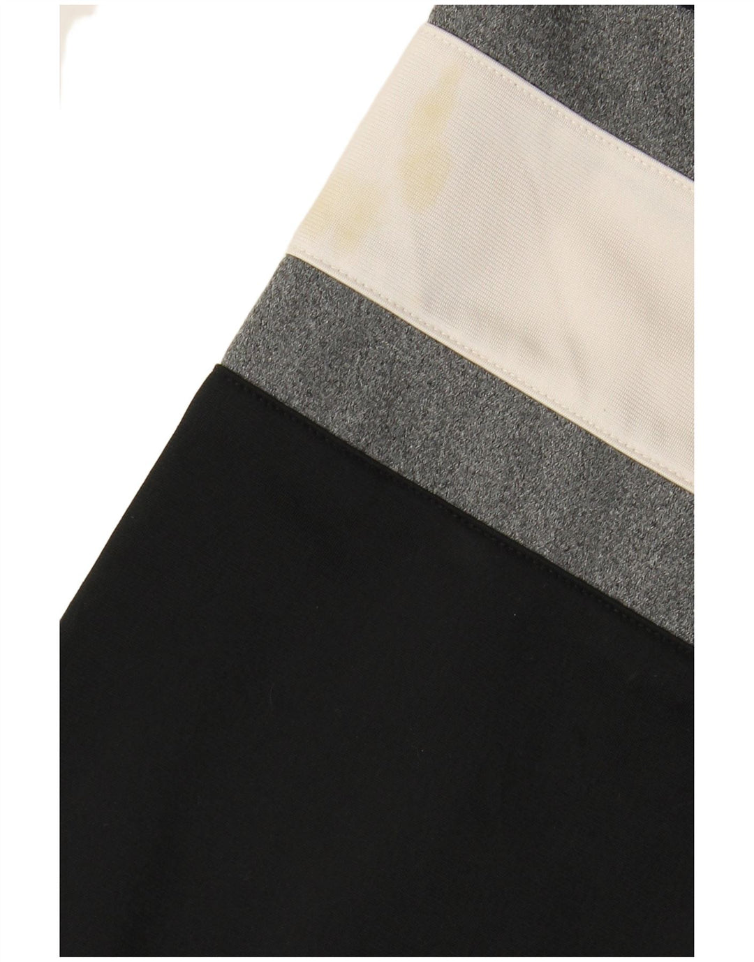 REEBOK Mens Loose Fit Graphic Tracksuit Top Jacket Small Black Colourblock