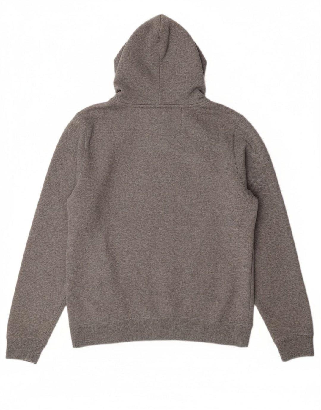 JACK WILLS Mens Graphic Hoodie Jumper Large Grey Cotton