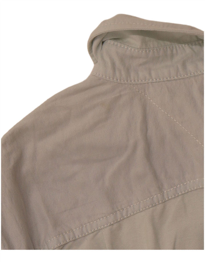 TOMMY HILFIGER Mens Shirt Large Green Cotton