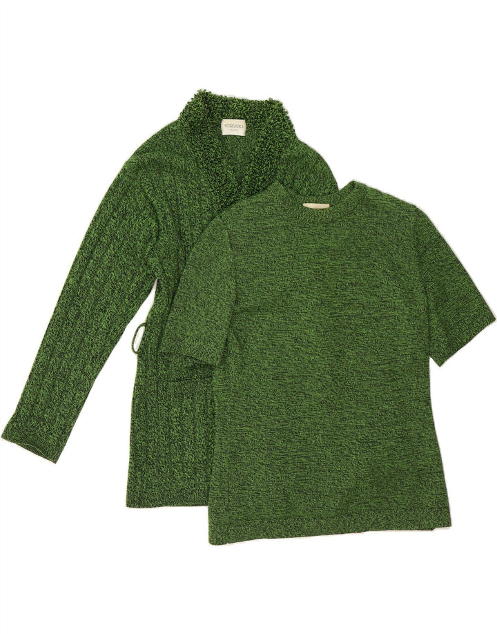 VINTAGE Womens 2 Piece Set UK 16 Large Green Vintage Vintage and Second-Hand Vintage from Messina Hembry 