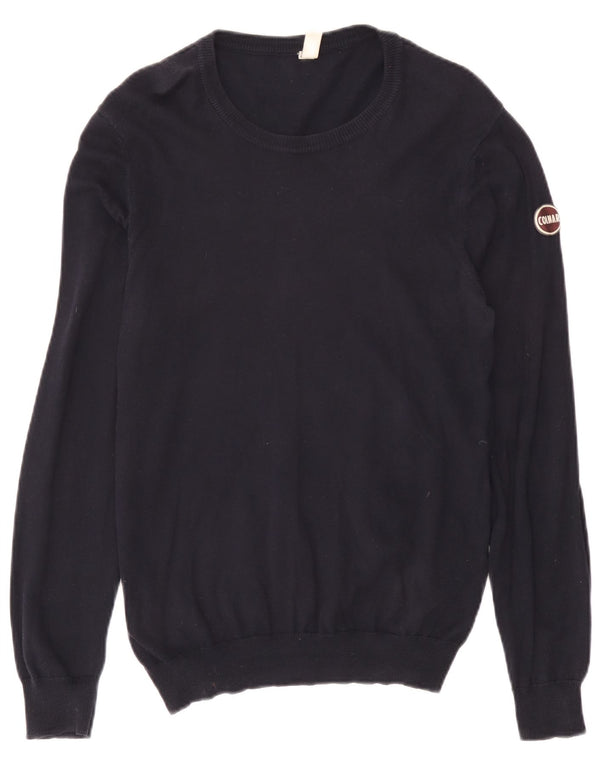 Colmar Mens Boat Neck Jumper Sweater Medium Navy Blue