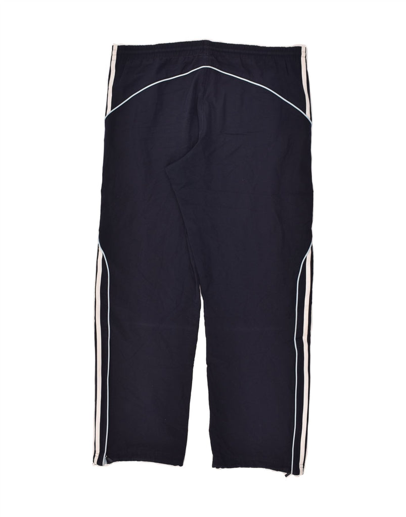 ADIDAS Mens Tracksuit Trousers Small Navy Blue Polyester | Vintage Adidas | Thrift | Second-Hand Adidas | Used Clothing | Messina Hembry 