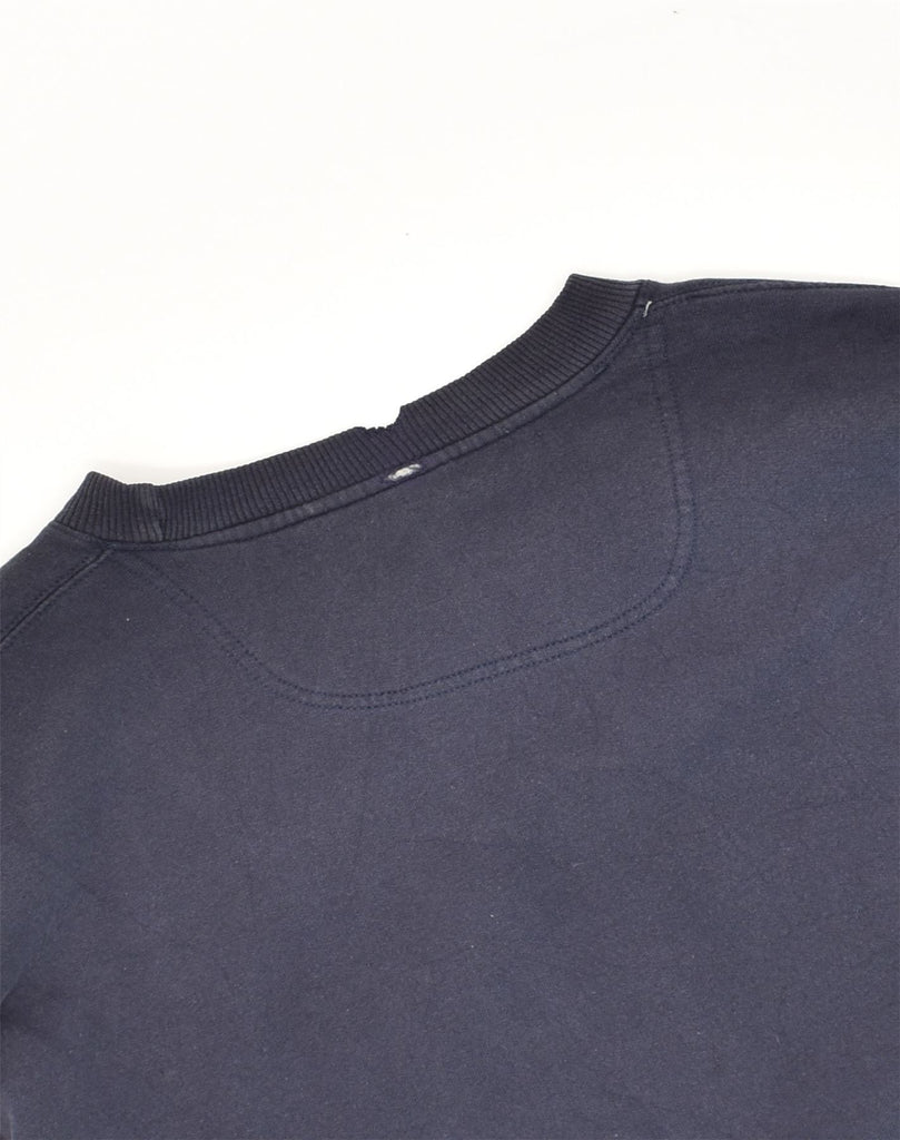 CHAMPION Mens Sweatshirt Jumper 2XL Navy Blue Cotton | Vintage Champion | Thrift | Second-Hand Champion | Used Clothing | Messina Hembry 