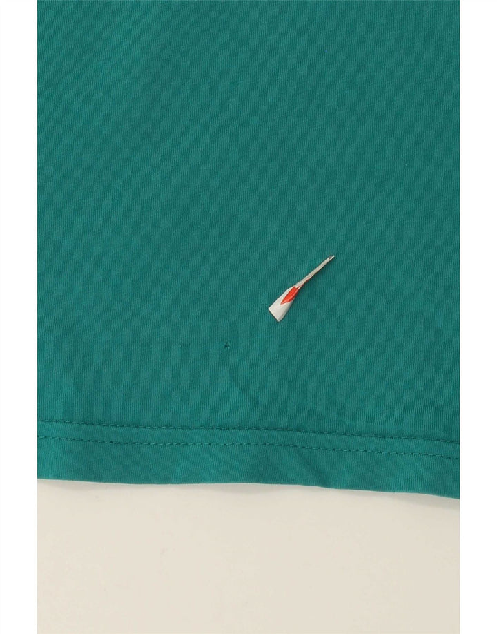 The North Face Mens T-Shirt Top Large Turquoise Cotton