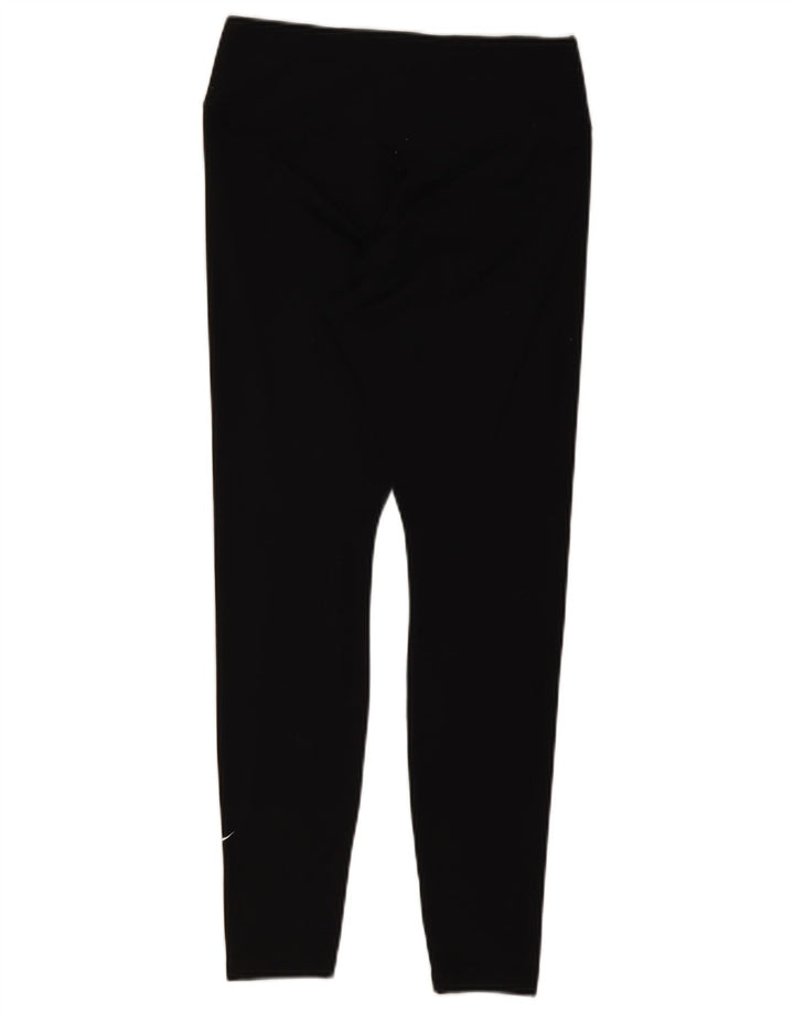 Nike Womens Dri Fit Leggings UK 12 Medium Black