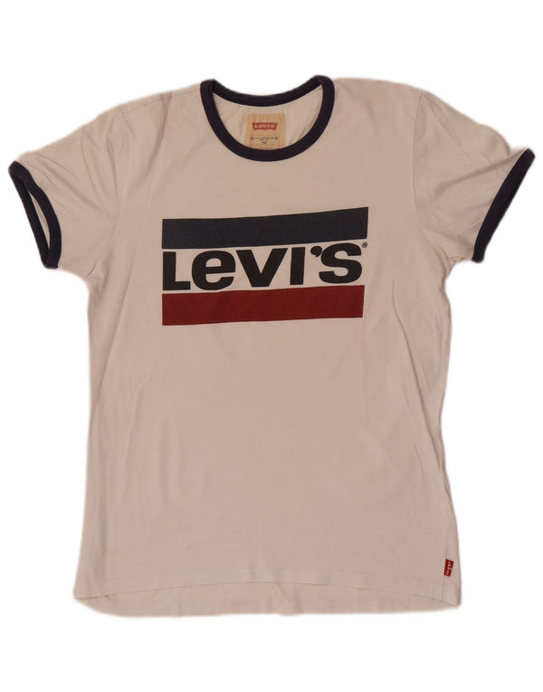 Levi's Boys Graphic T-Shirt Top 15-16 Years White