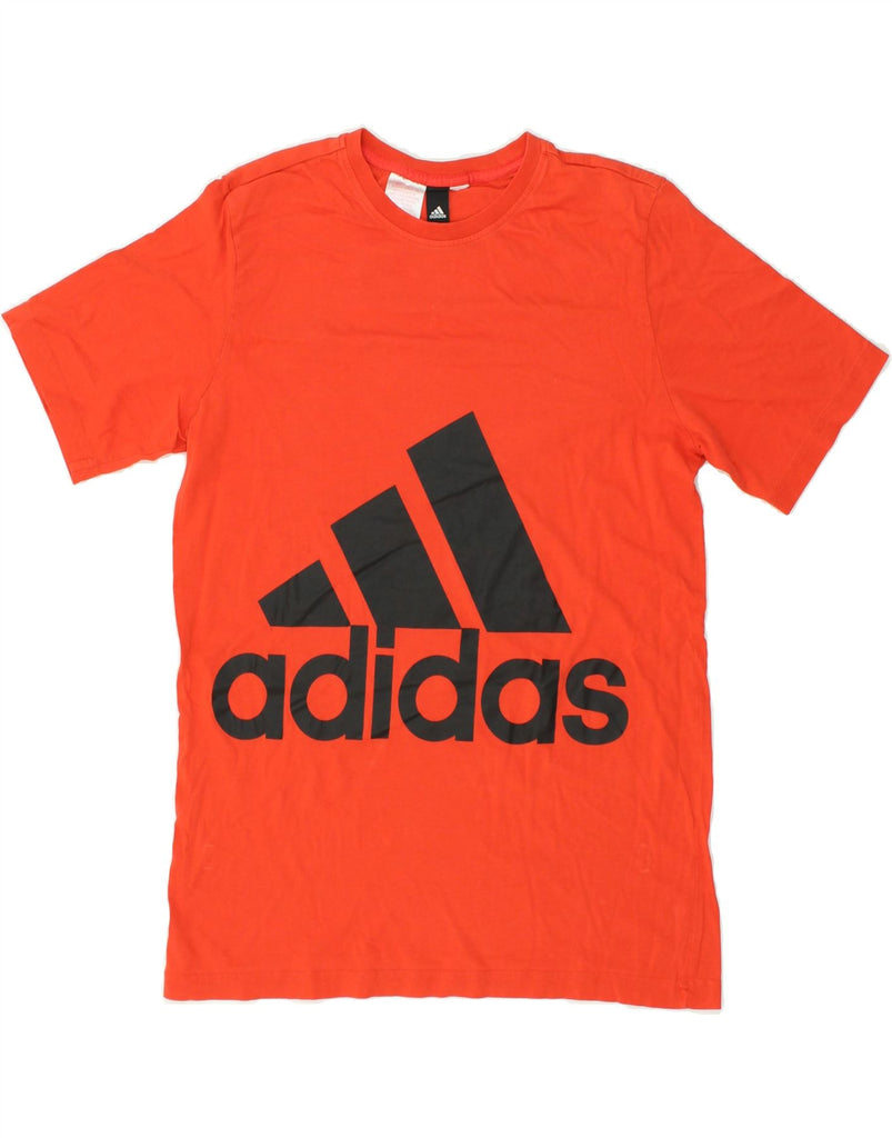 ADIDAS Mens Graphic T-Shirt Top Medium Red | Vintage Adidas | Thrift | Second-Hand Adidas | Used Clothing | Messina Hembry 