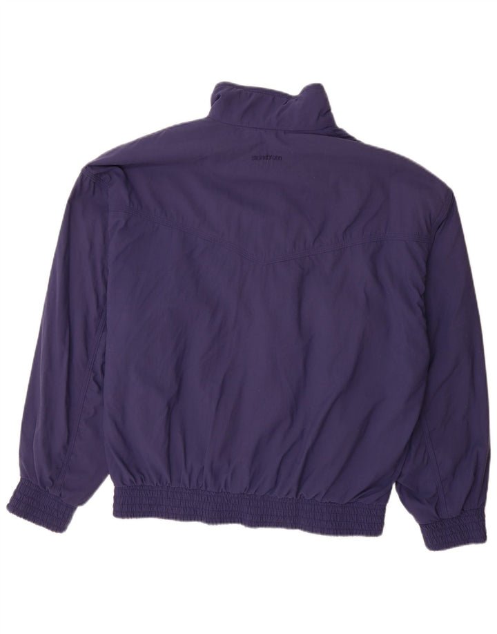 Steinebronn Mens Loose Fit Windbreaker Jacket UK 36 Small Navy Blue