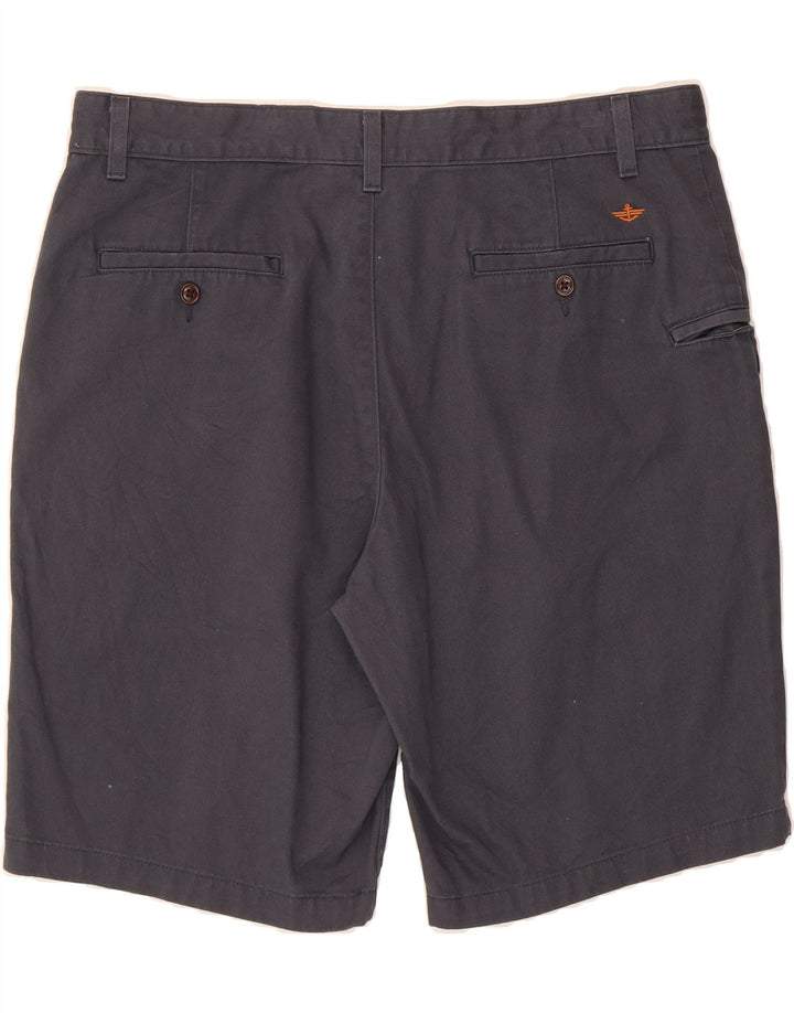 DOCKERS Mens Chino Shorts W38 XL Navy Blue Cotton Vintage Dockers and Second-Hand Dockers from Messina Hembry 