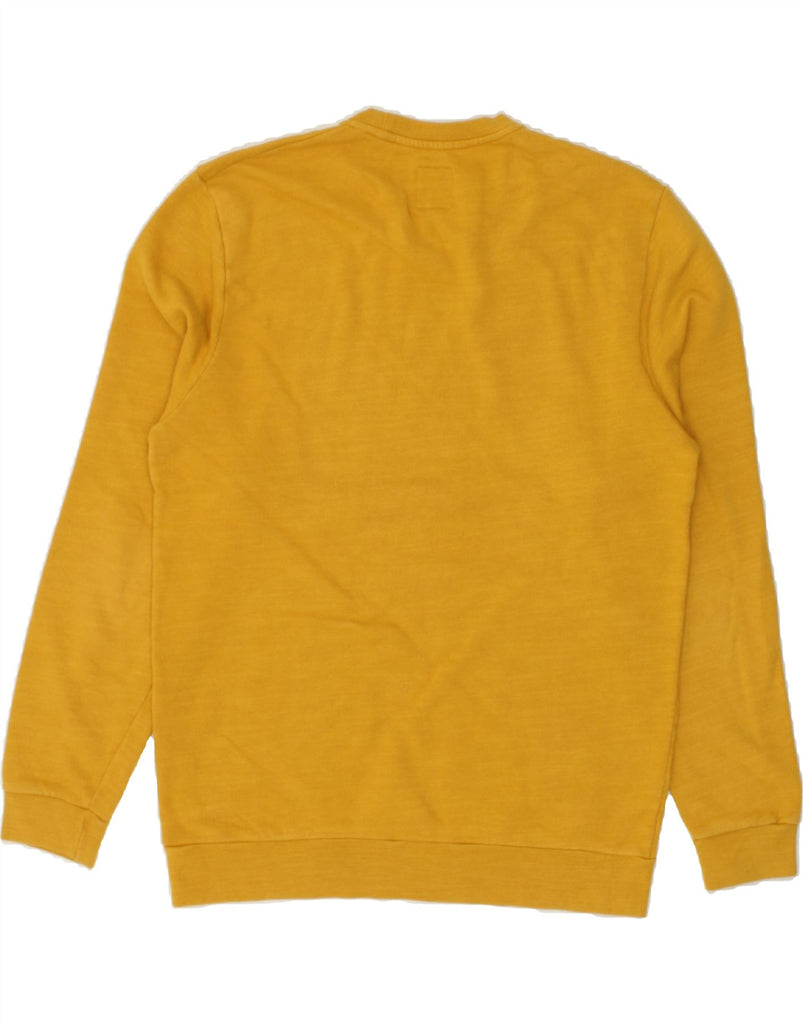 JACK WILLS Mens Sweatshirt Jumper Medium Yellow Cotton | Vintage Jack Wills | Thrift | Second-Hand Jack Wills | Used Clothing | Messina Hembry 