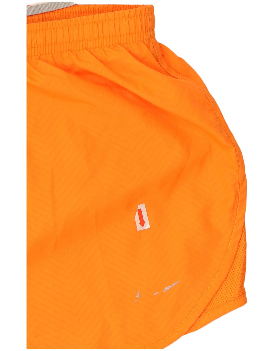 Nike Womens Dri Fit Sport Shorts UK 18 XL  Orange Polyester