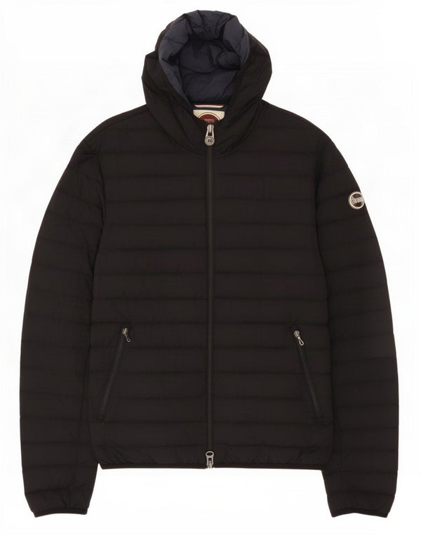 Colmar Mens Hooded Padded Jacket IT 50 Medium Black Polyamide