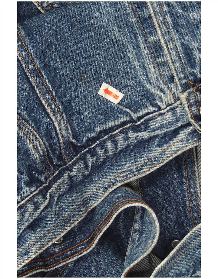 Part Two Mens Denim Jacket UK 42 XL Blue Cotton