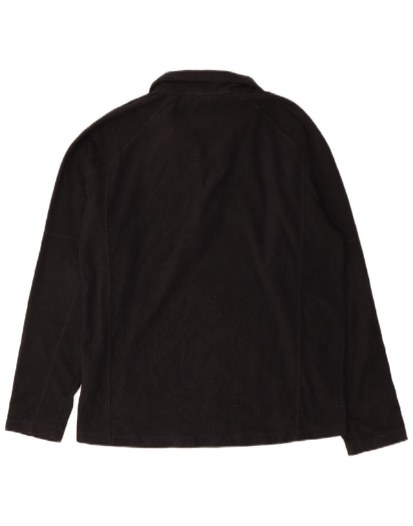 Berghaus Mens Zip Neck Fleece Jumper Medium Black Polyester