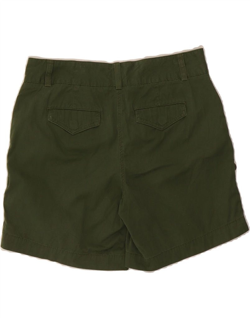 J. CREW Womens City Fit Casual Shorts US 6 Medium W32  Green Cotton Vintage J. Crew and Second-Hand J. Crew from Messina Hembry 
