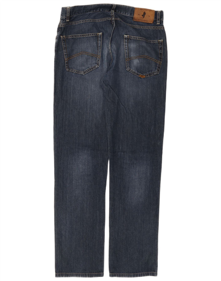 Marlboro Classics Mens Straight Jeans W33 L34 Blue