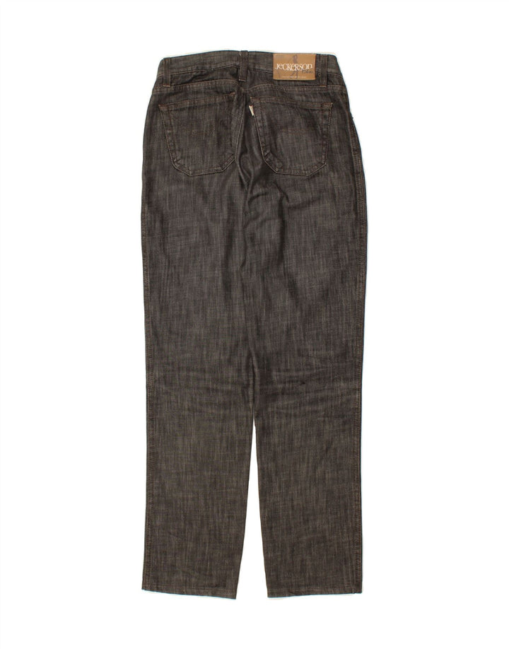 JECKERSON Womens Tapered Jeans W29 L30 Grey Cotton Vintage Jeckerson and Second-Hand Jeckerson from Messina Hembry 