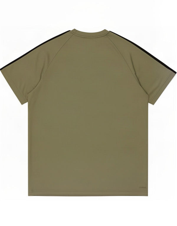 Adidas Mens T-Shirt Top XL Khaki Polyester