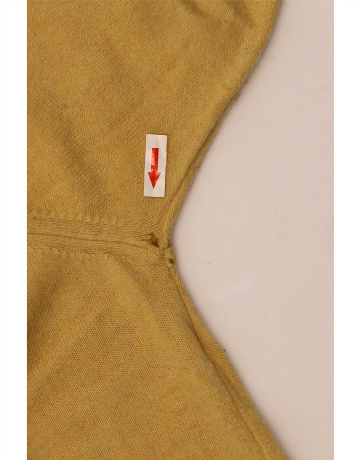 Henry Cottons Mens Crew Neck Jumper Sweater XL Yellow