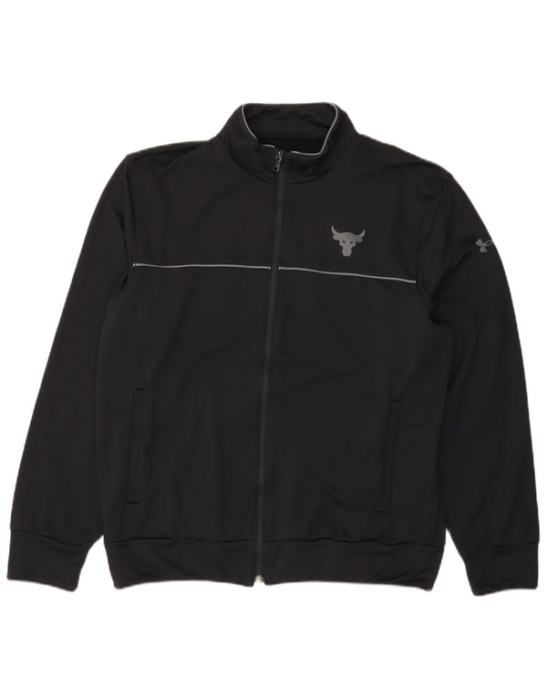 Under Armour Mens loose Loose Fit Tracksuit Top Jacket Large Black