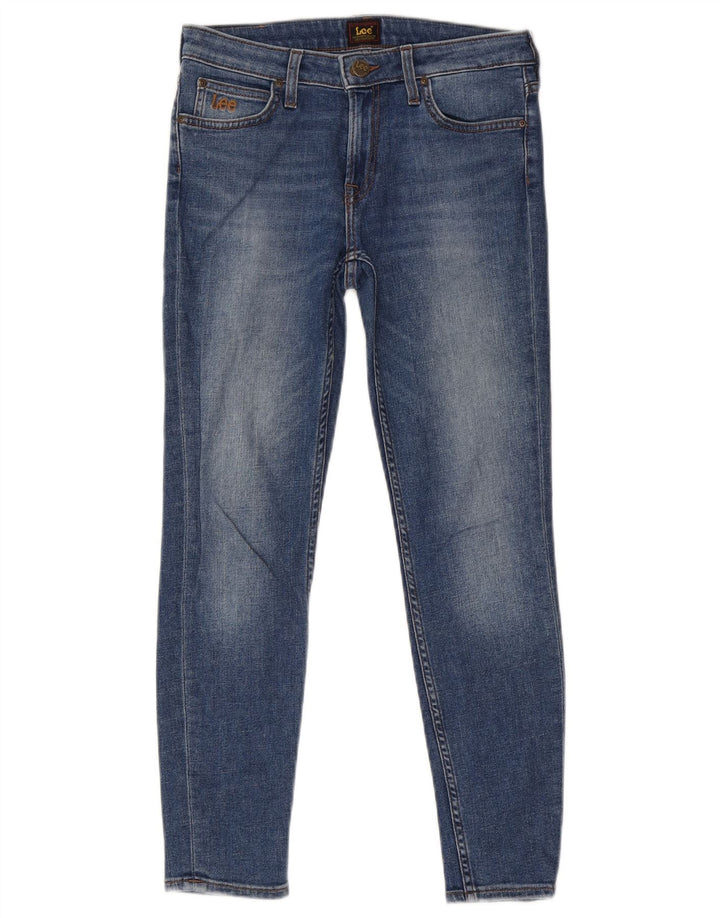 Lee Womens Skinny Jeans W28 L26 Blue Cotton