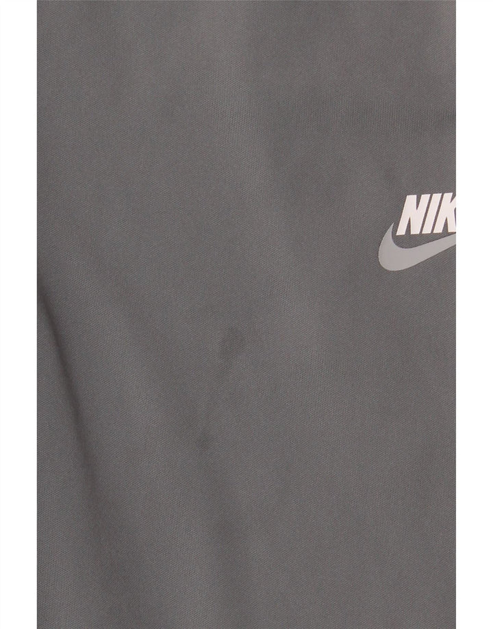 Nike Boys Tracksuit Trousers Joggers 10-11 Years Medium Grey Polyester