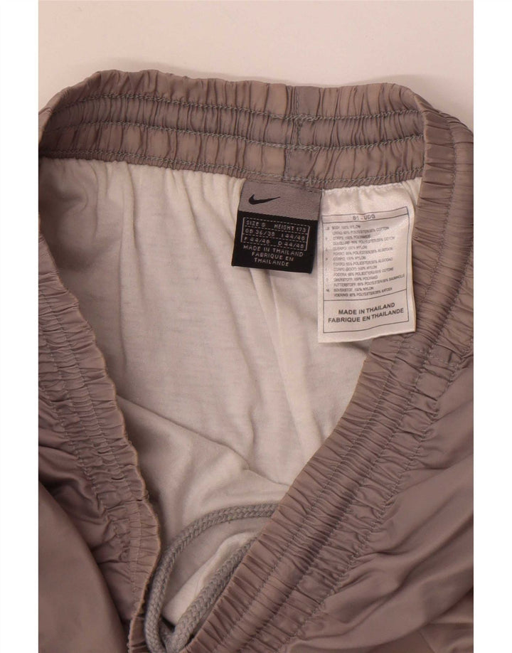 Nike Mens Tracksuit Trousers Small Grey Nylon