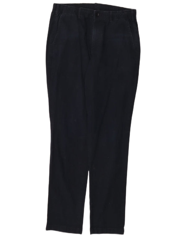 Gap Mens Slim Chino Trousers Medium W30 L31 Navy Blue Cotton