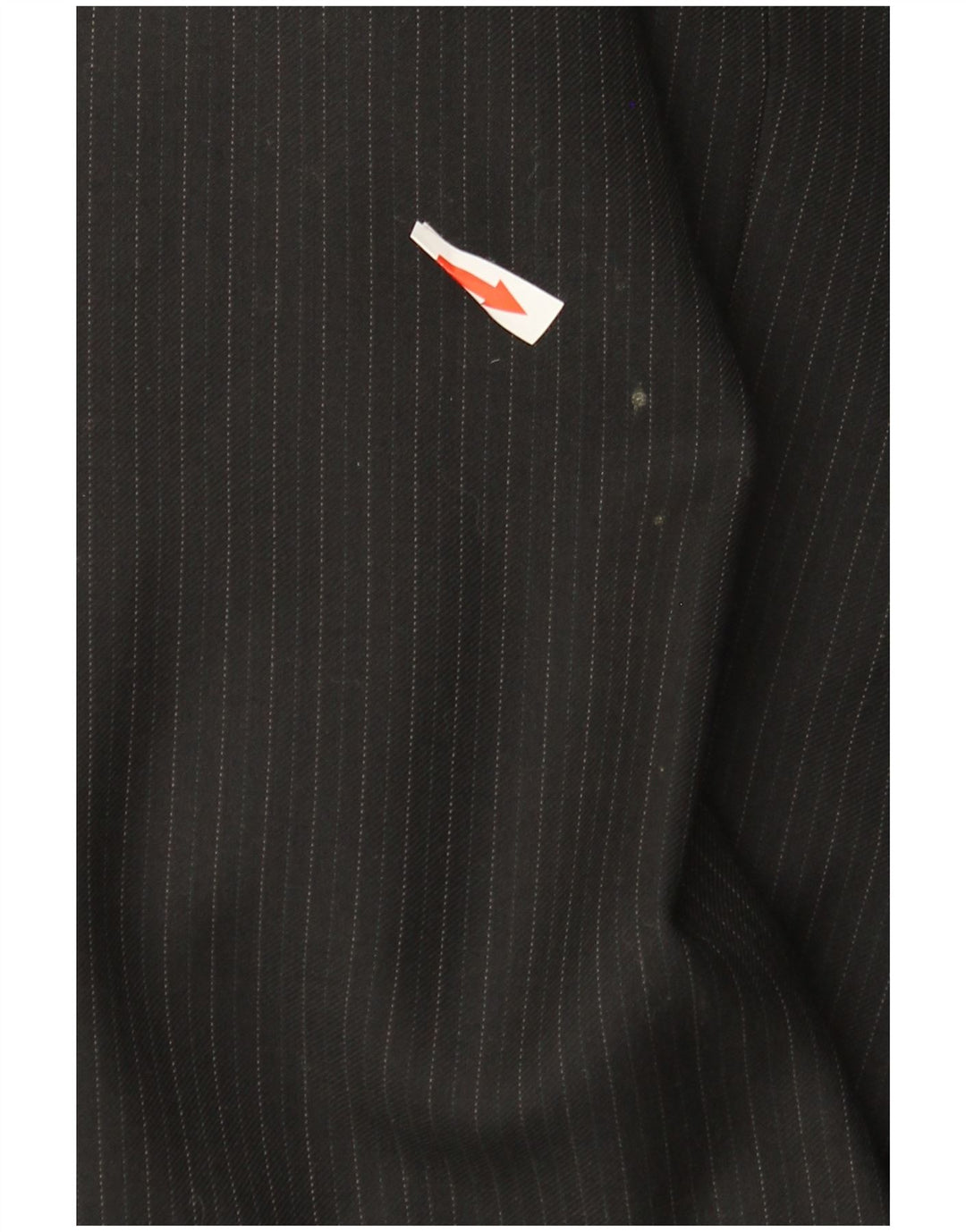 Dockers Mens 2 Button Blazer Jacket IT 50 Large Black Pinstripe Wool