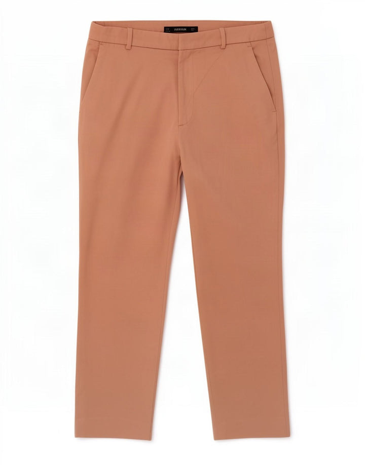 Zara Womens Cropped Trousers EU 40 Medium W30 L24 Pink