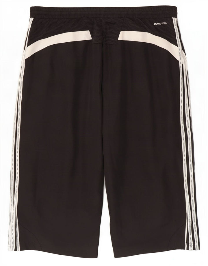 Adidas Mens Clima 365 Bermuda Sport Shorts Large Black Polyester