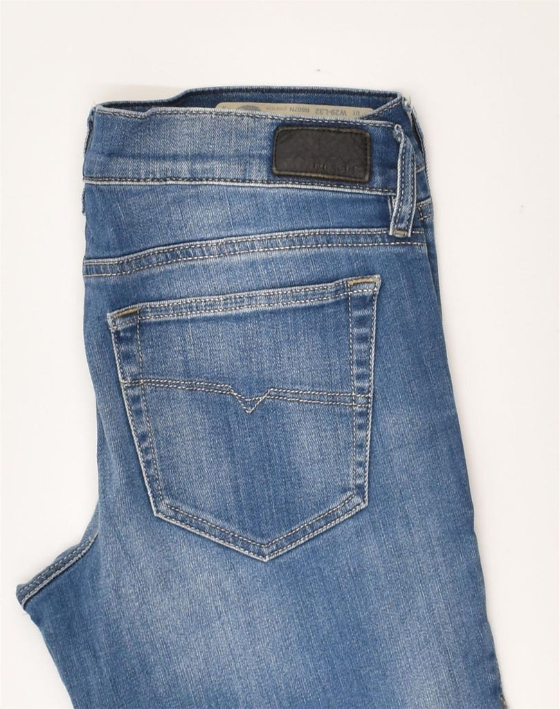 DIESEL Womens Slim Jeans W29 L32 Blue Cotton | Vintage Diesel | Thrift | Second-Hand Diesel | Used Clothing | Messina Hembry 