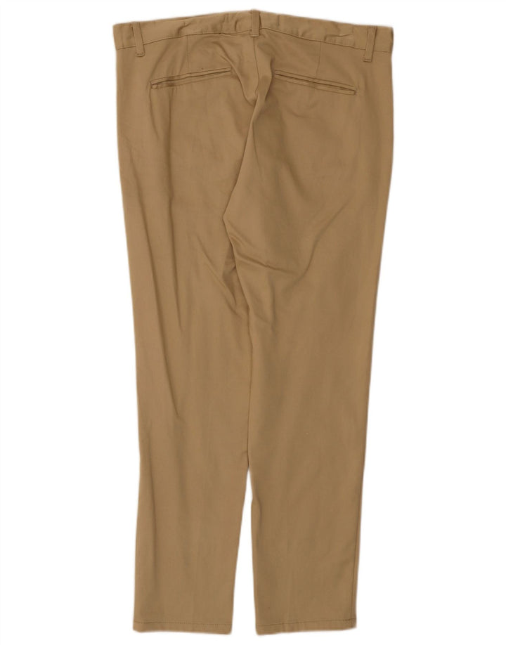 ZARA Mens Slim Chino Trousers EU 40 Medium W31 L27 Beige