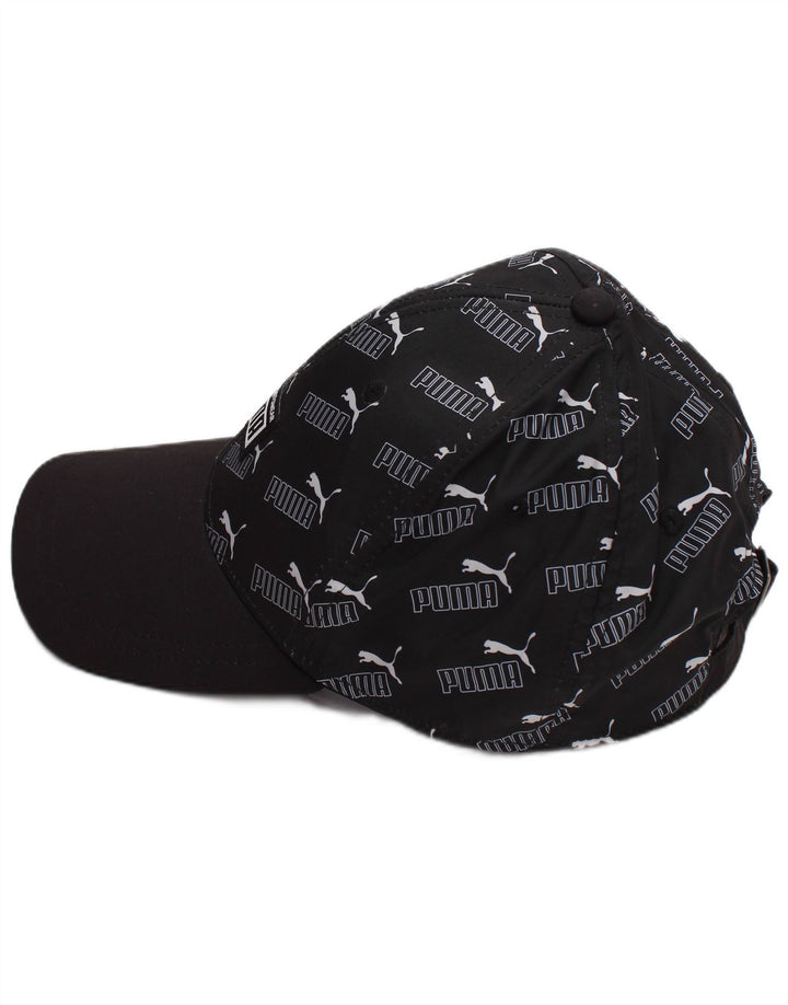 PUMA Mens Graphic Baseball Cap One Size Black Polyester