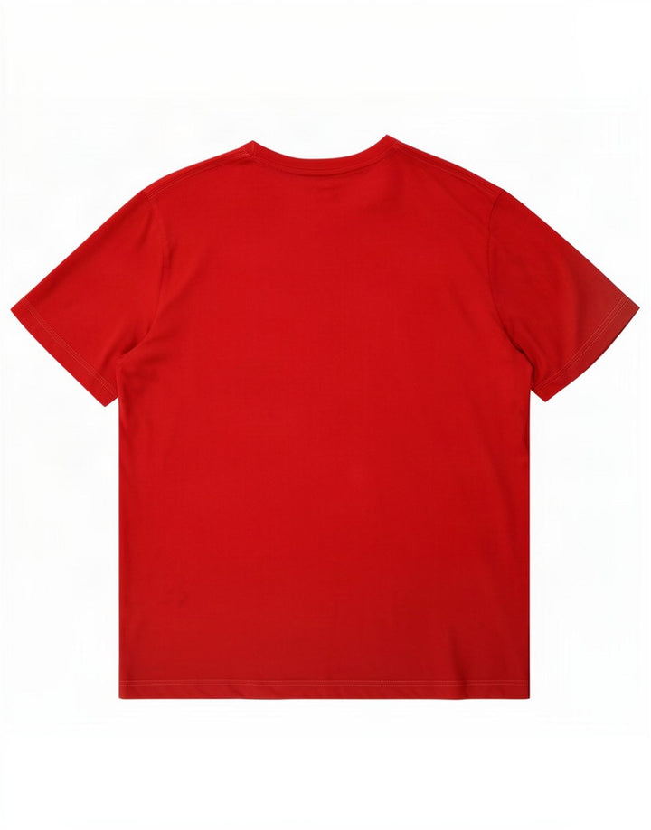 Adidas Mens T-Shirt Top 2XL Red Cotton