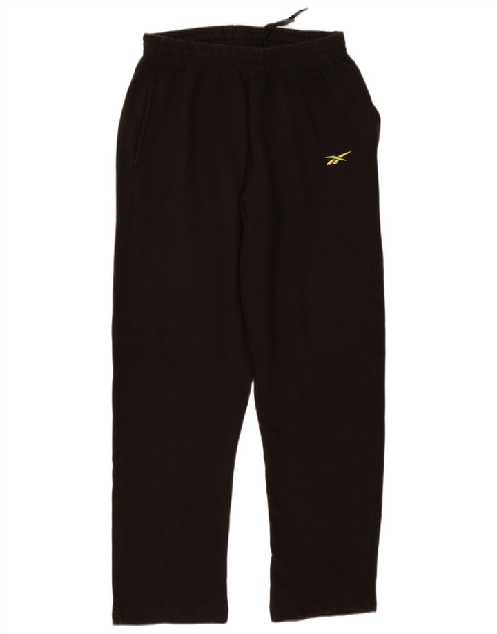 Reebok Mens Tracksuit Trousers XL Black Cotton