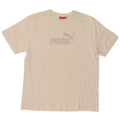 Puma Mens Graphic T-Shirt Top Large White