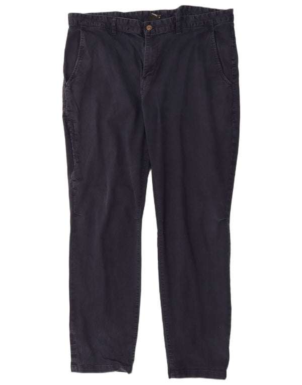 The North Face Mens Slim Cargo Trousers W40 L32 Navy Blue Cotton