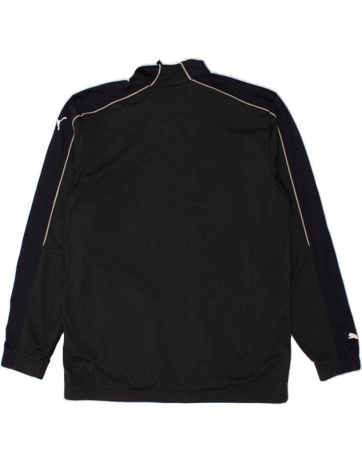 PUMA Mens Tracksuit Top Jacket UK 34/36 Small Navy Blue Polyester Vintage Puma and Second-Hand Puma from Messina Hembry 