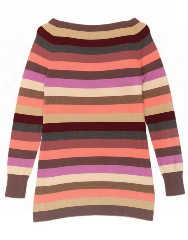 Gap Womens Maternity Boat Neck Jumper Sweater UK 12 Medium Multicoloured