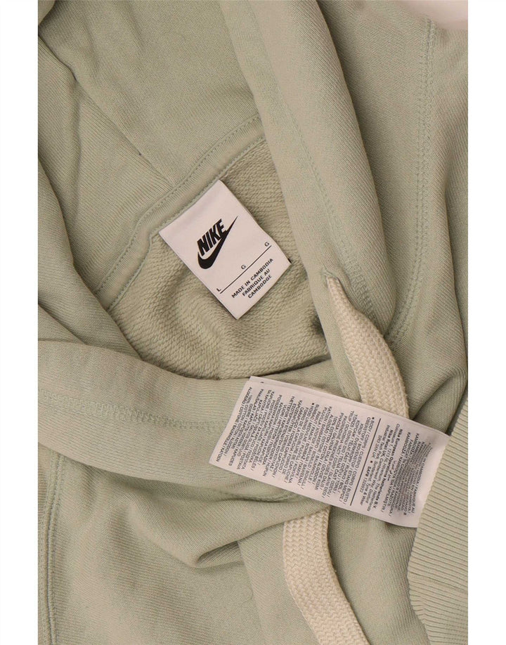 Nike Mens Hoodie Jumper Large Khaki