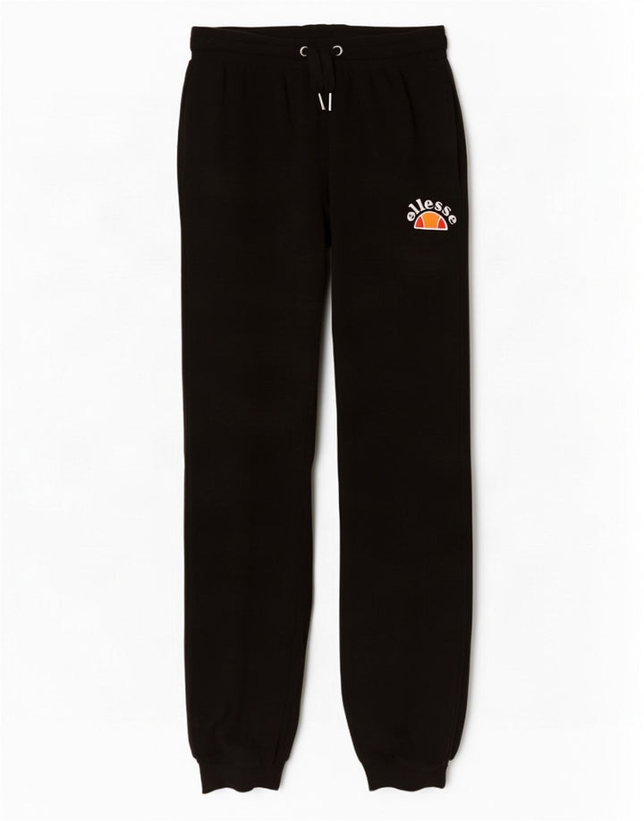 Ellesse Mens Tracksuit Trousers Joggers Small Black Cotton
