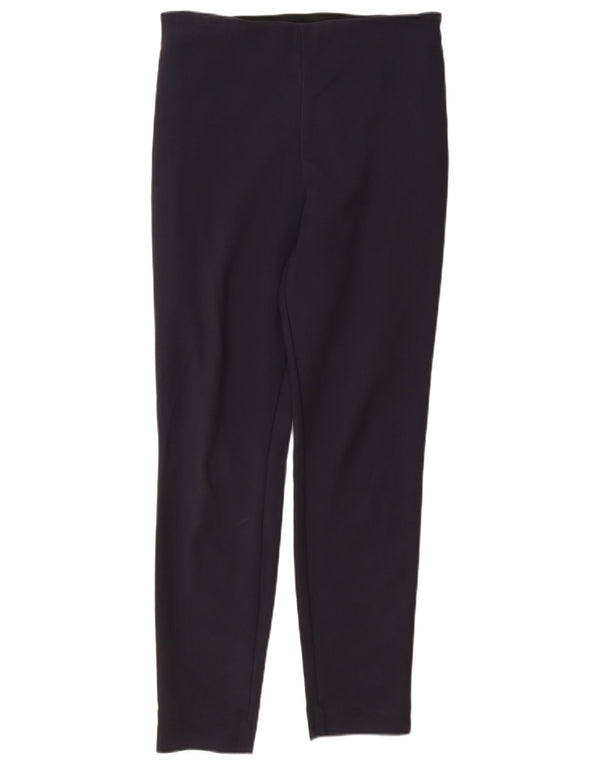 French Connection Womens Casual Trousers UK 12 Medium W30 L27 Navy Blue