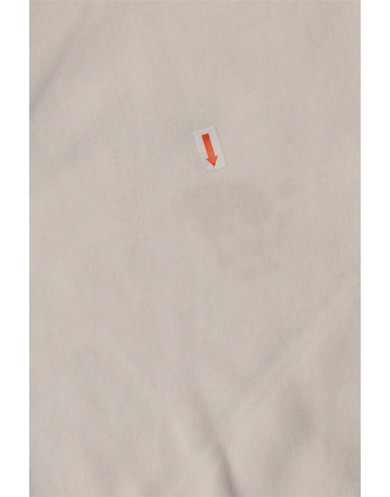NIKE Womens Oversized Sweatshirt Jumper UK 6 XS White Vintage Nike and Second-Hand Nike from Messina Hembry 
