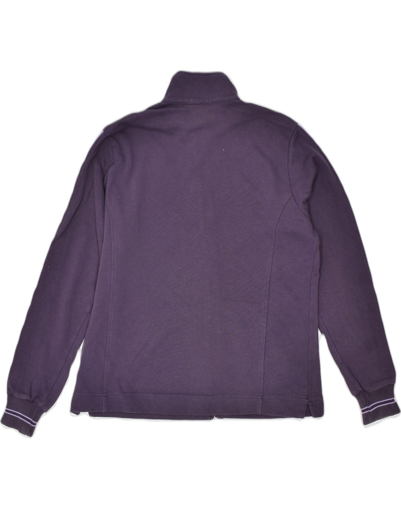 CHAMPION Womens Tracksuit Top Jacket UK 18 XL Purple Cotton | Vintage | Thrift | Second-Hand | Used Clothing | Messina Hembry 