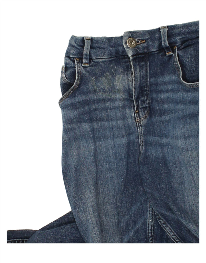 MASSIMO DUTTI Womens Slim Jeans EU 38 Small W30 L29 Navy Blue Cotton | Vintage Massimo Dutti | Thrift | Second-Hand Massimo Dutti | Used Clothing | Messina Hembry 