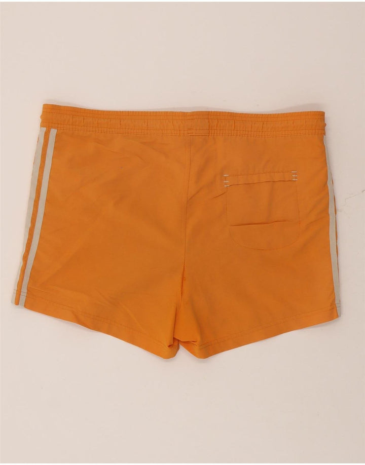 Adidas Mens Swimming Shorts Medium Orange Polyamide